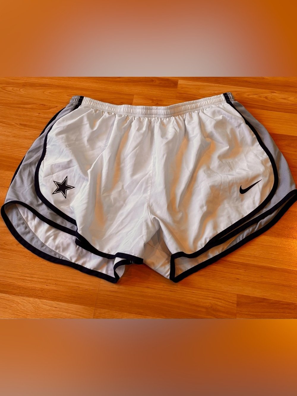 NFL Nike Women’s White Athletic Shorts- Dallas Cowboys